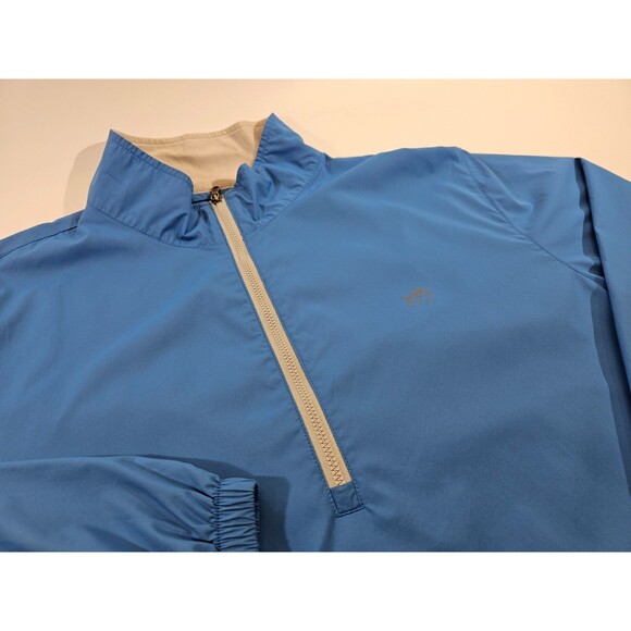 Southern Tide‎ Mens M T3 Cabana Admiral 1/4 Zip Jacket Pullover Windbreaker NEW - Picture 2 of 9